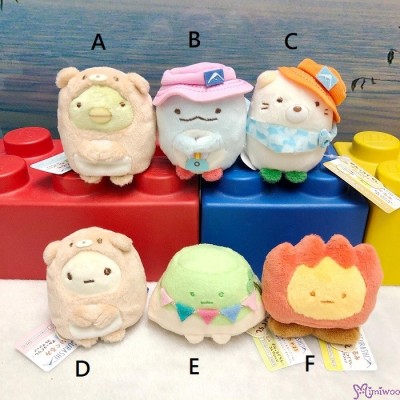 角落生物 6cm 手玉 毛公仔 貓  Sumikko Gurashi Cat 762830-C